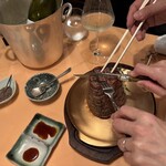 ステーキハウス キッチンリボン - 