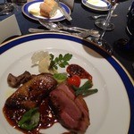 ザ・リッツ・カールトン東京 - 鴨ローストとフォアグラ、蜂蜜のソース