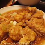 日光 翠園 - セットの油淋鶏