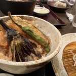 蕎麦かっぽう あずみ野 - 穴子丼という名の天丼