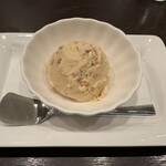 蕎麦かっぽう あずみ野 - 塩キャラメル風アイス