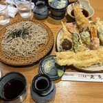 そば茶屋正庵 - 上天せいろ3,480円