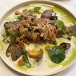 亜絲花 - きのこと鱒