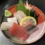 庵JUJU - 刺身盛合せ