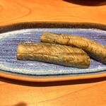 いまむら - メインの時に出し忘れた焼き茄子