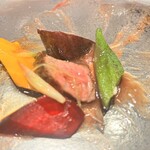 いまむら - メイン、半分食べてしまいました（失礼）