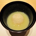 臼杵ふぐ 山田屋 - 白菜のすり流し