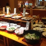 山の神温泉　優香苑 - 朝食はビュッフェ