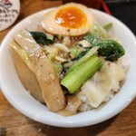 ラーメン猪太 - スープぶっかけ飯