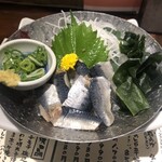鍛冶屋 文蔵 - イワシの刺身