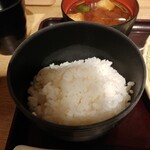 牛カツ京都勝牛 - ご飯