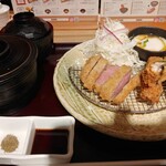 牛カツ京都勝牛 - 牛サーロインカツと鰻カツ膳
