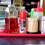 らーめん 天龍 - 卓上調味料