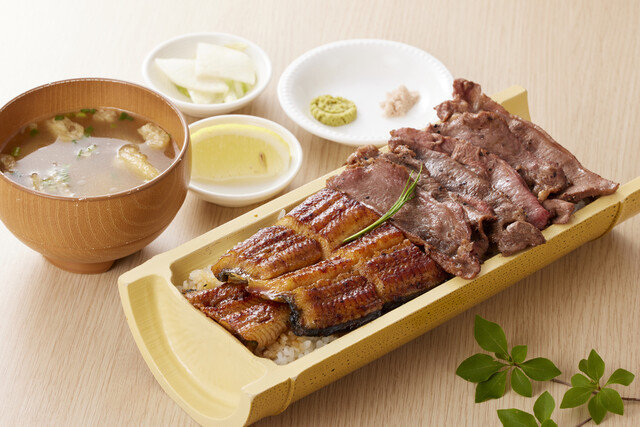 鰻牛タン飯