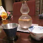 日本料理 幸庵 - お酒は冷おろしを中心にいただきます