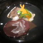 日本料理 幸庵 - 椀物　カサゴと生木耳