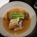 日本料理 幸庵 - 蓋物　穴子と茄子