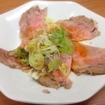 ラーメン神山 - H.26.10.18.夜 おつまみチャーシュー 450円