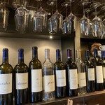 ビストロボンノ - ワインボトル