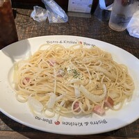 ビストロボンノ - カルボナーラ　1,100円