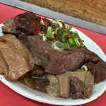 きらく - ホルモン小皿　200円税込✖️２皿分