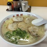大福軒 - ラーメン大盛り。