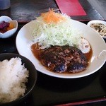 shouchuutooosakanokokoroteriyakiya - ☆自家製てりやきハンバーグランチ☆