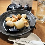 京出汁おでんと旬菜天ぷら 鳥居くぐり - 