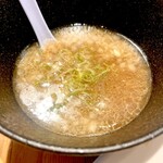 煮干し中華そば 麺屋 銀星 高円寺 - はまぐりと煮干しの特製つけめん