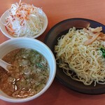 幸楽苑 - つけ麺+トッピング