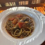 風と手と土 - イワシとトマト　ナポリタン