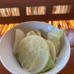 風と手と土 - 蒸し野菜　