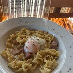 風と手と土 - 平飼い鶏卵とベーコン　生クリーム