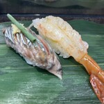 仙令鮨 JR仙台駅 3階店 - 生サンマ　ボタン海老