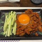 たんや 善治郎 - たん辛味ユッケ風