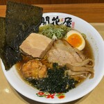 EXPASA御在所 上り - 【開花屋 楽麺荘】の「だし醤油らぁめん 全部入り」