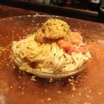 PESCA - ■北海道産ウニとフルーツトマトのカッペリーニだ。