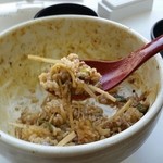 めだかタンタン - 2014.10.19 〆の混ぜ飯