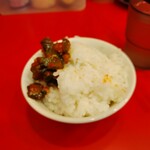 麺屋 旭 - 税込み100円食べ放題ライス
