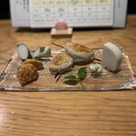 かまぼこバー - 季節のかまぼこセット700円