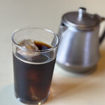レストラン ココット - 日替りランチセットのアイスコーヒー（少量ですが、サービスなので、うれしい）
