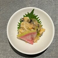 つぶ貝わさび