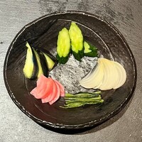 漬物盛り合わせ