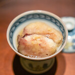 礼讃 - いちぢく揚げ出し　辛子