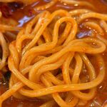 蒙古タンメン中本 - 麺アップ