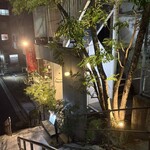 麹町ビストロ 階段の途中 - 