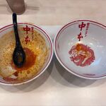 蒙古タンメン中本 - おいひぃ～！！！完飲完食です！！