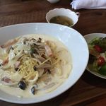グラスプカフェ - クリームパスタ‼