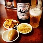 味噌一 - 火吹きメンマ、もやし、味玉子はカンパ制