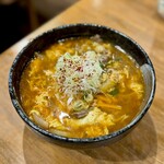 炭火焼肉ホルモンさわいし - 旨辛ユッケジャンラーメン